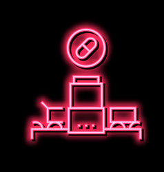 Medicine Manufacturing Plant Color Icon