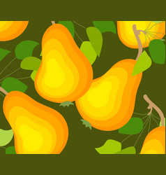 Pear Orange Wall Paper