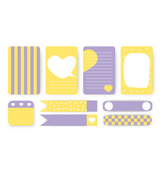 Planner Notebook Page Sticker Duct Tape Set