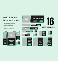 Marketing Agency Web Bundle Banner Design