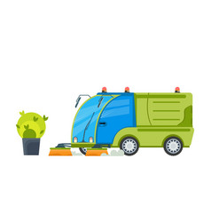 Street Cleaning Vehicle Icon