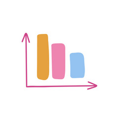 Cute Hand Drawn Clipart Of Chart Graph