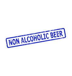 Non Alcoholic Beer Watermark With Scratched