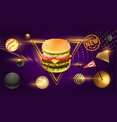 Deluxe King Burger 3d