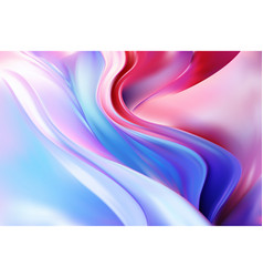 Abstract Background Of Red Blue And Purple Folds