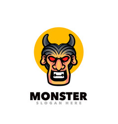 Monster Head Mascot