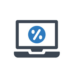 Online Bank Loan Icon