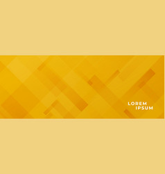 Abstract Shape Pattern Yellow Wide Header Design