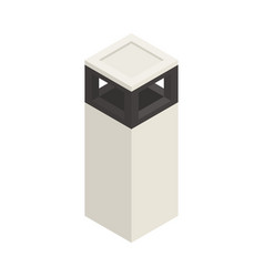 Isometric Rubbish Bin