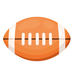 Colorful American Football Ball