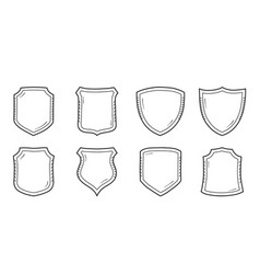 Hand Drawn Shields