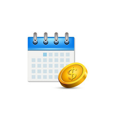 Subscription Pay Calendar Fee Annual Button