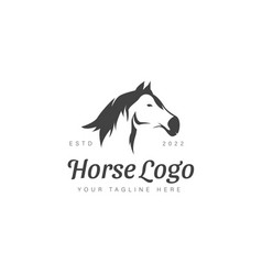 Horse Logo Design Icon