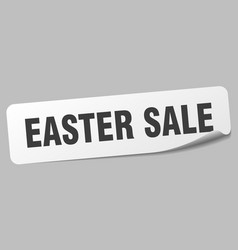 Easter Sale Sticker Label