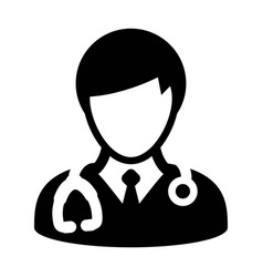 Doctor Icon Male Person Profile Avatar