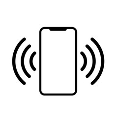 Mobile Phone Vibrating Or Ringing Flat Icon