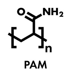 Polyacrylamide Pam Polymer Chemical Structure