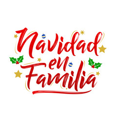 Navidad En Familia Christmas In Family Spanish