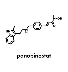 Panobinostat Cancer Drug Molecule Histone