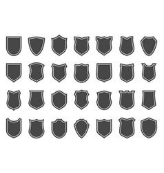 Police Shield Shapes