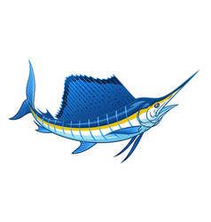 Blue Atlantic Sailfish