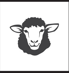 Lamb Head Symbol Icon Design