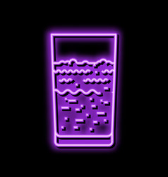 Milk Rotten Food Neon Glow Icon