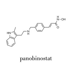 Panobinostat Cancer Drug Molecule Histone