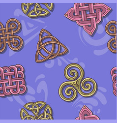 Celtic Knots Seamless Background