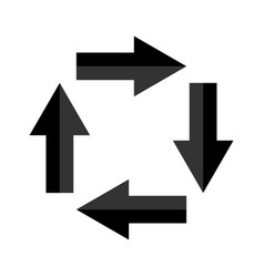 Icon Repost Recycling Contours Of A Square Arrow