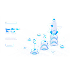 Investment Startup White Poster