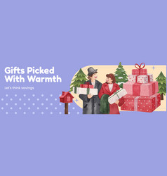 Facebook Ads Template With Shopping Winter