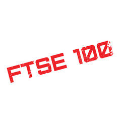 Ftse 100 Rubber Stamp