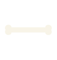 Halloween Flat Human Bone Icon