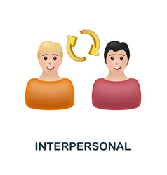 Interpersonal Icon 3d From Corporate Development