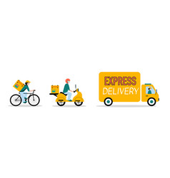 Online Delivery Service Concept