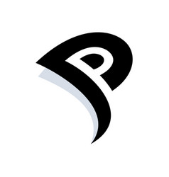 Letter P And Paper Logo Design Inspiration