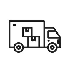 Delivery Truck Icon Image