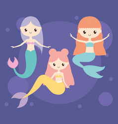 Three Beautiful Mermaids