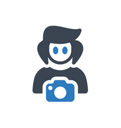 Woman Photographer Icon