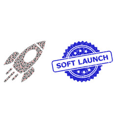 Distress Soft Launch Seal Stamp And Fractal Space