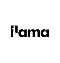 Llama Alpaca Logo Icon