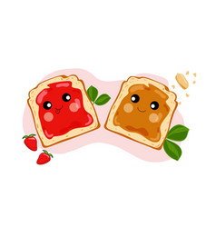 Cute Peanut Butter And Jelly Sandwiches