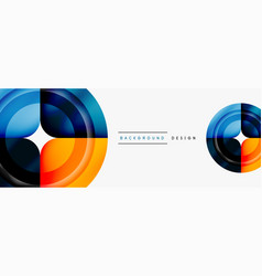 Circle Abstract Background Wallpaper Banner