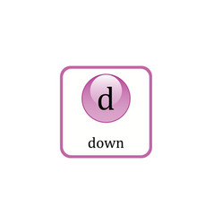 Down Quark Icon