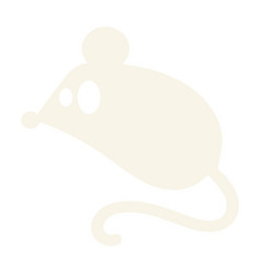 Halloween Flat Eared Tailed Mouse Icon