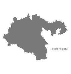 Heidenheim County Map Of Baden Wuerttemberg