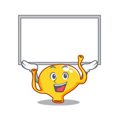 Mascot Design Bladder Lift Up A Board