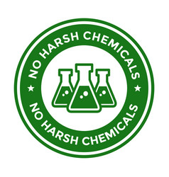 No Harsh Chemical Logo Or Badge Template Suitable