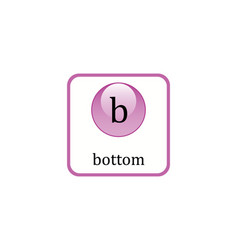 Bottom Quark Icon